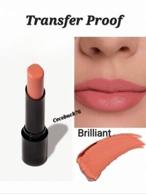 🌺Laura Geller Brilliant Matte Smart Pout Transfer Proof Lipstick